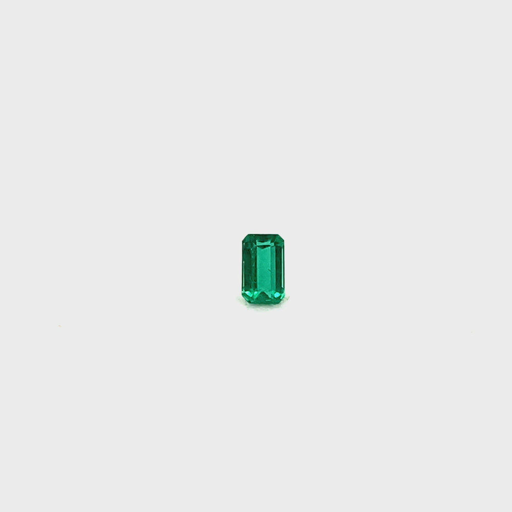 
                  
                    Load and play video in Gallery viewer, 4.96x3.08x2.40mm Octagon Emerald (1 pc 0.30 ct)
                  
                
