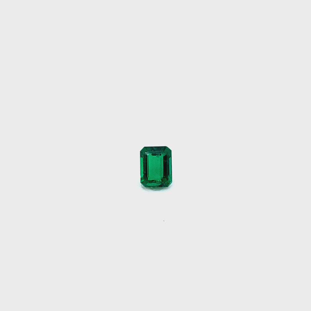 
                  
                    Load and play video in Gallery viewer, 5.85x4.55x2.94mm Octagon Emerald (1 pc 0.61 ct)
                  
                