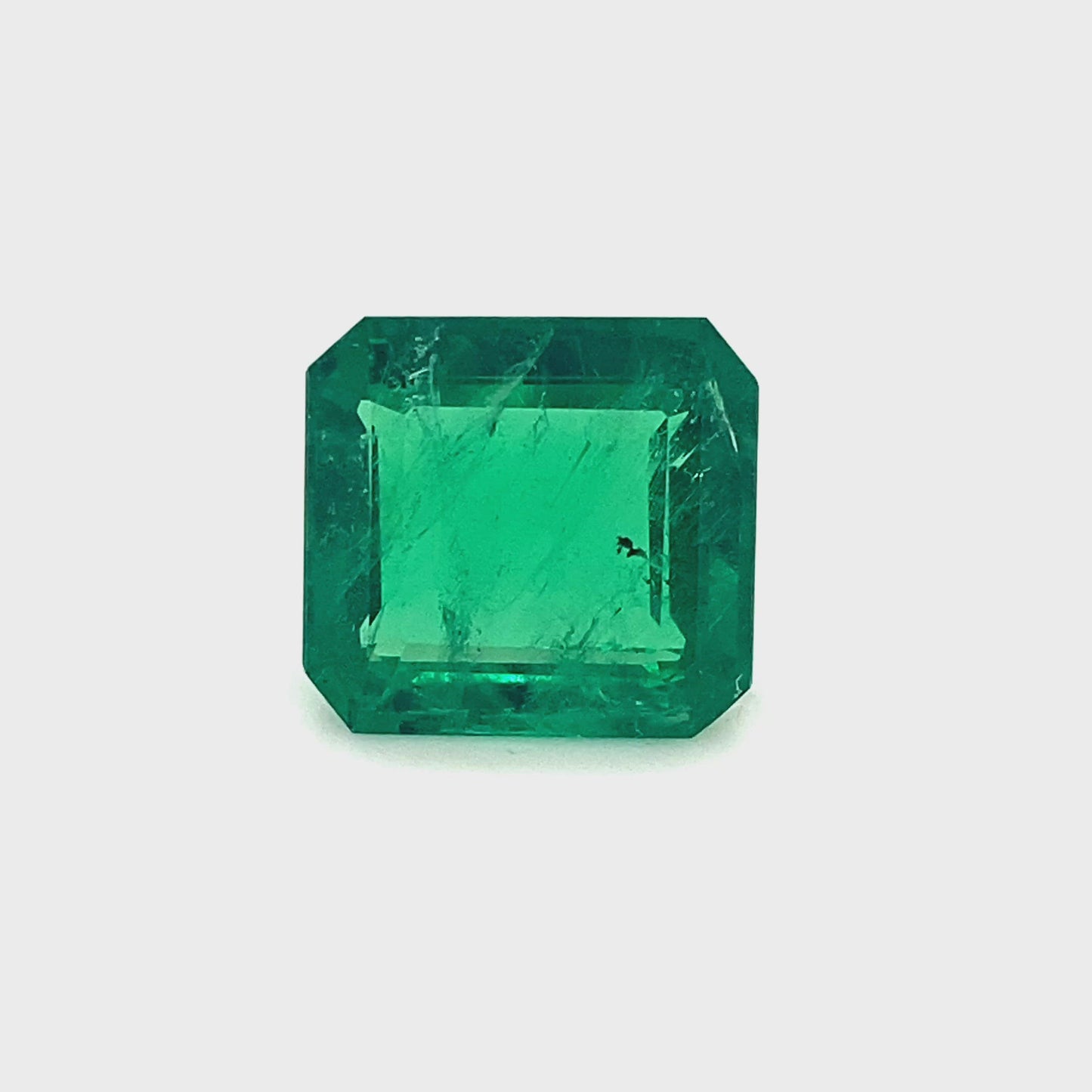 
                  
                    Load and play video in Gallery viewer, 14.09x13.08x7.18mm Octagon Emerald (1 pc 9.54 ct)
                  
                
