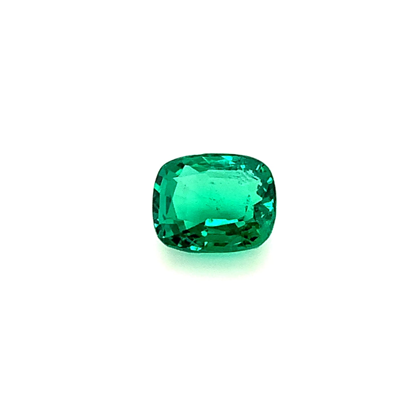 
                  
                    Load and play video in Gallery viewer, 10.91x9.03x6.67mm Cushion Emerald (1 pc 4.79 ct)
                  
                