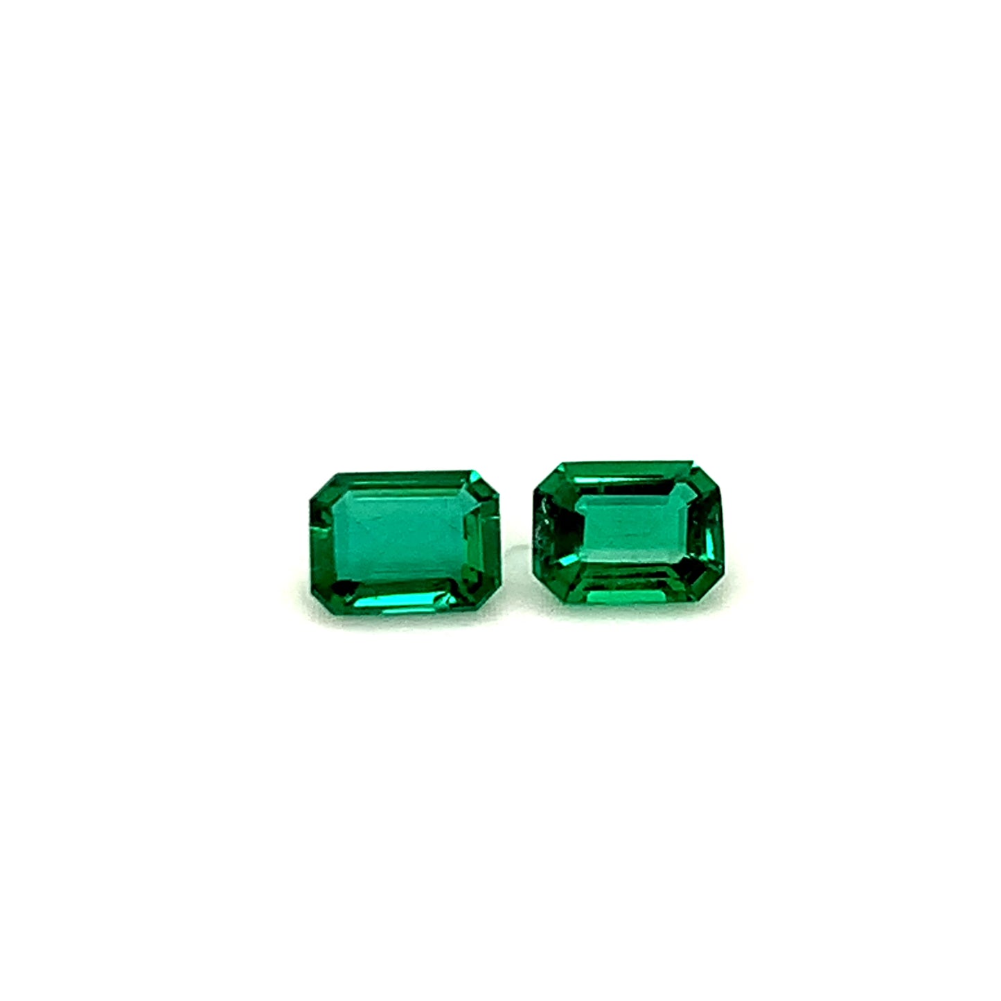 6.60x5.00x0.00mm Octagon Emerald (2 pc 1.33 ct)