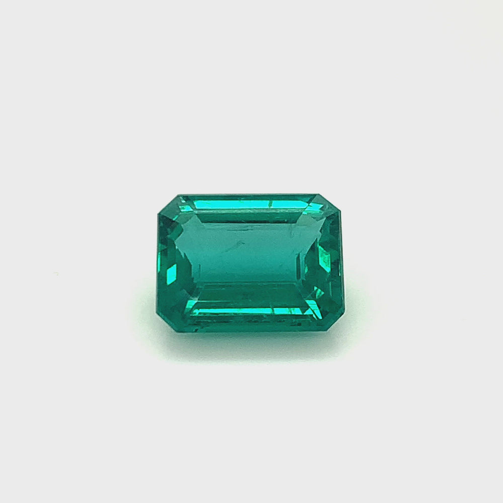 
                  
                    Load and play video in Gallery viewer, 14.53x11.48x6.79mm Octagon Emerald (1 pc 8.68 ct)
                  
                