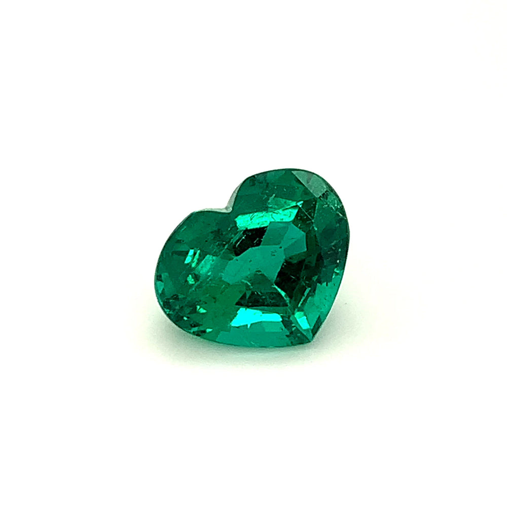 
                  
                    Load and play video in Gallery viewer, 11.57x14.06x7.82mm Heart-shaped Emerald (1 pc 6.45 ct)
                  
                