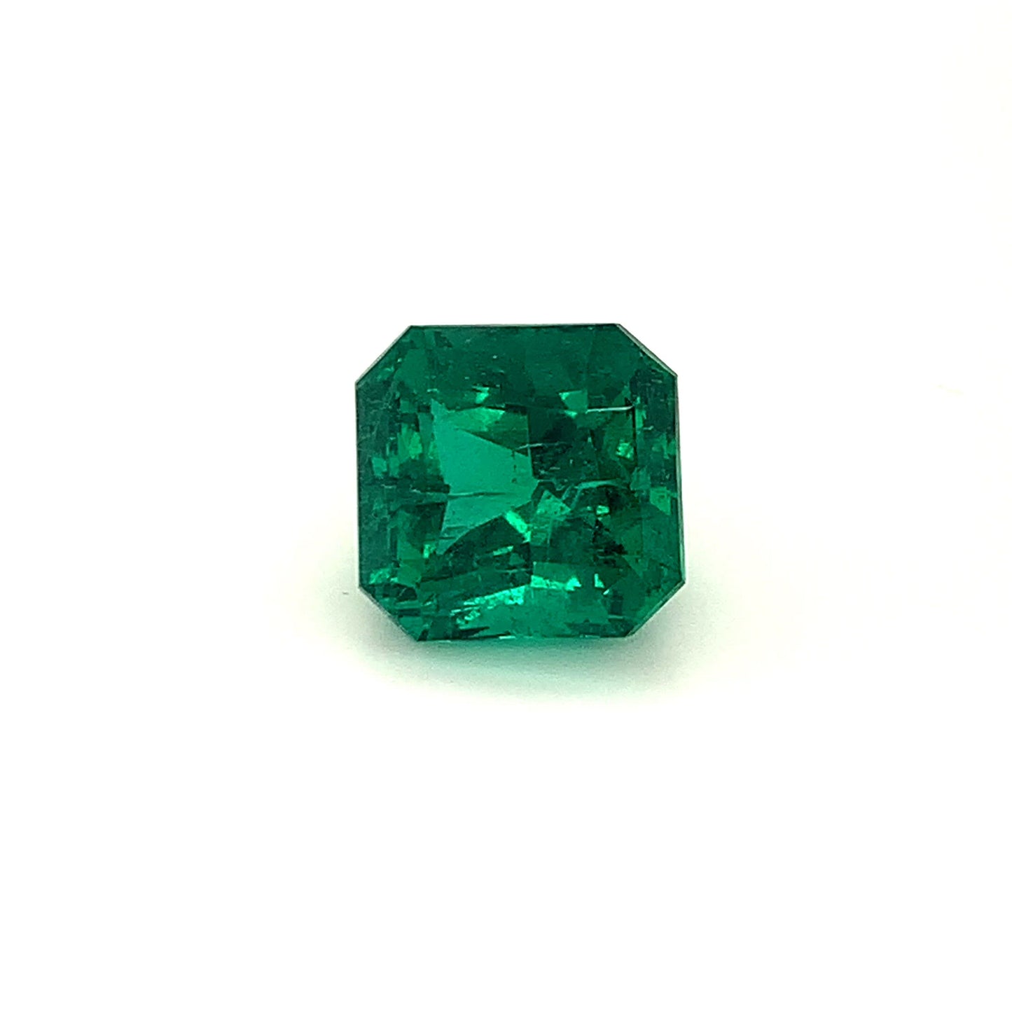 
                  
                    Load and play video in Gallery viewer, 12.84x12.37x7.90mm Octagon Emerald (1 pc 7.96 ct)
                  
                