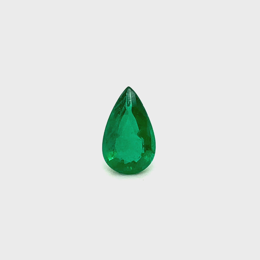 
                  
                    Load and play video in Gallery viewer, 11.76x7.16x4.26mm Pear-shaped Emerald (1 pc 1.99 ct)
                  
                