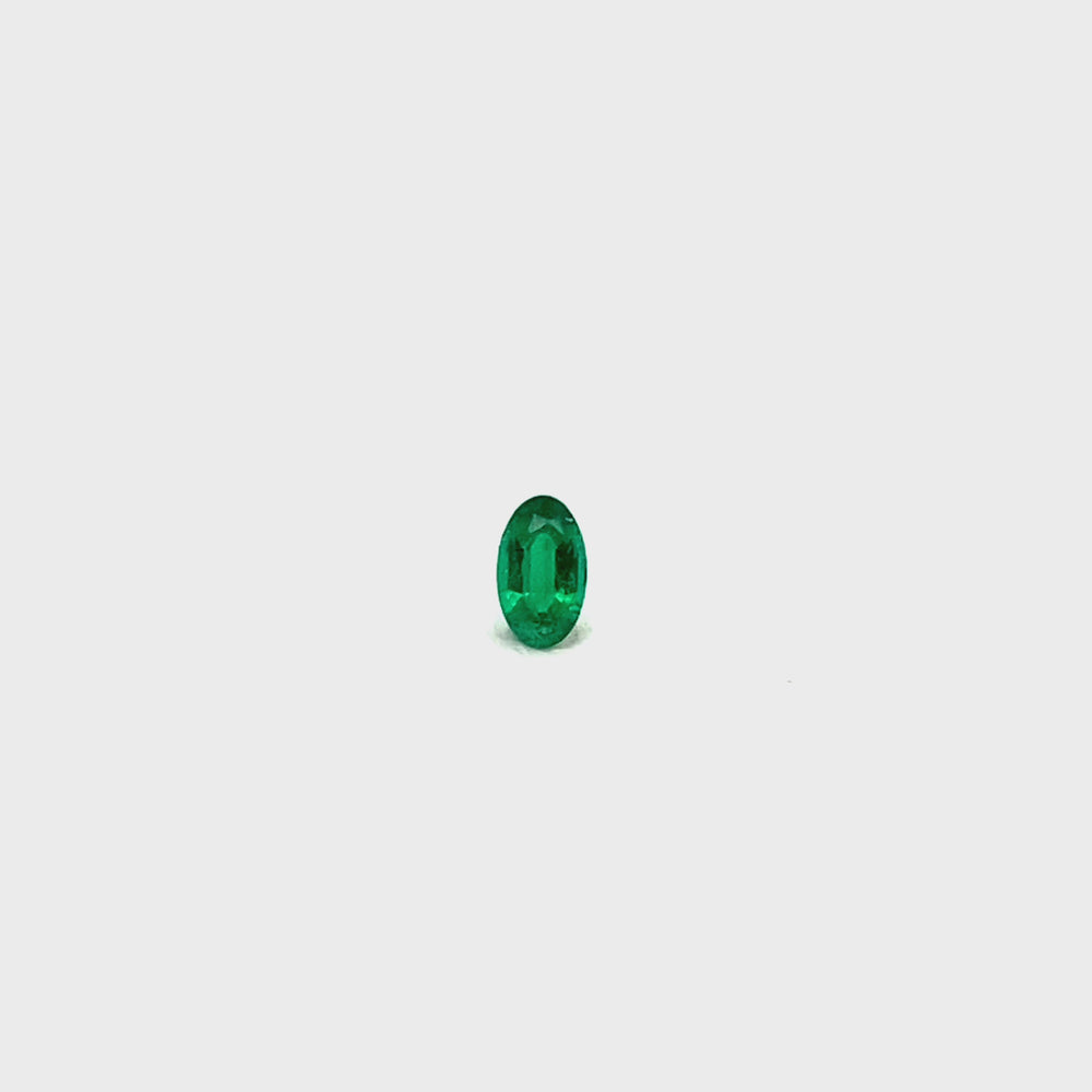 
                  
                    Load and play video in Gallery viewer, 5.08x3.04x2.40mm Oval Emerald (1 pc 0.24 ct)
                  
                