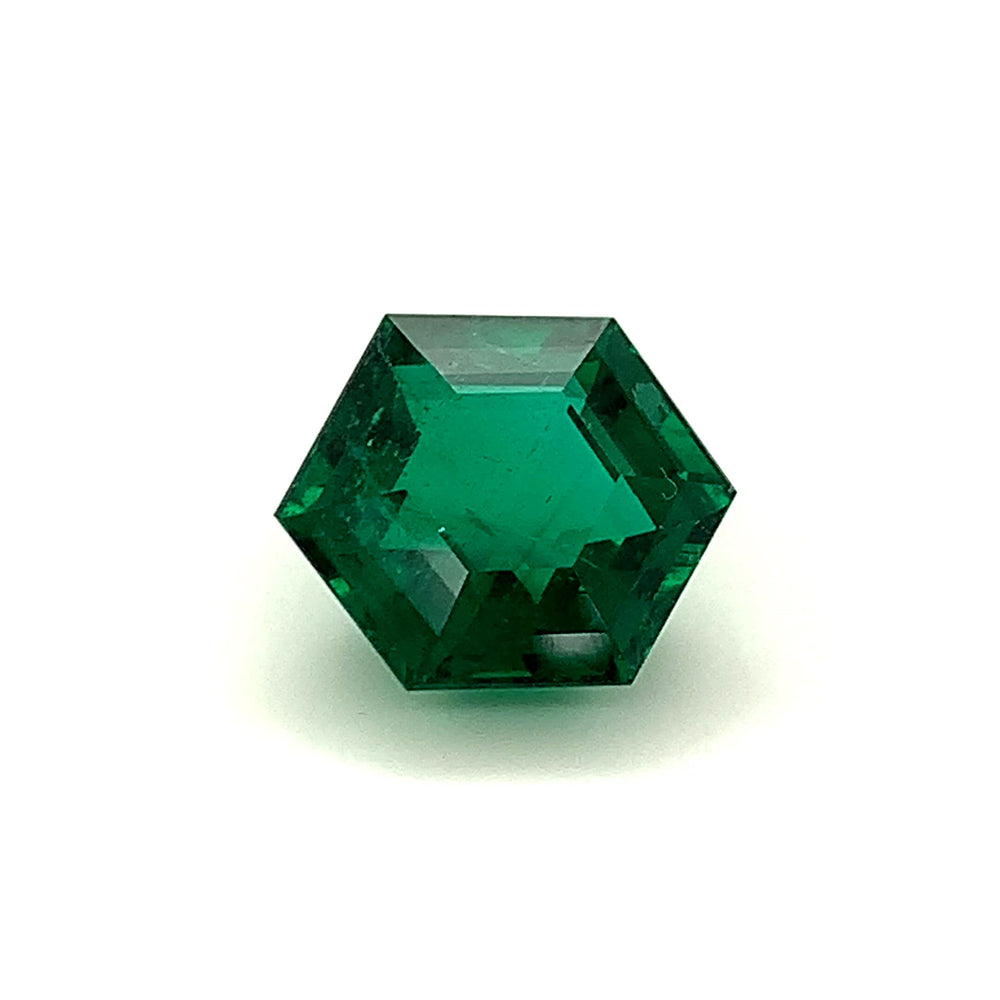 
                  
                    Load and play video in Gallery viewer, 15.58x13.40x8.20mm Fancy Cut Emerald (1 pc 9.40 ct)
                  
                