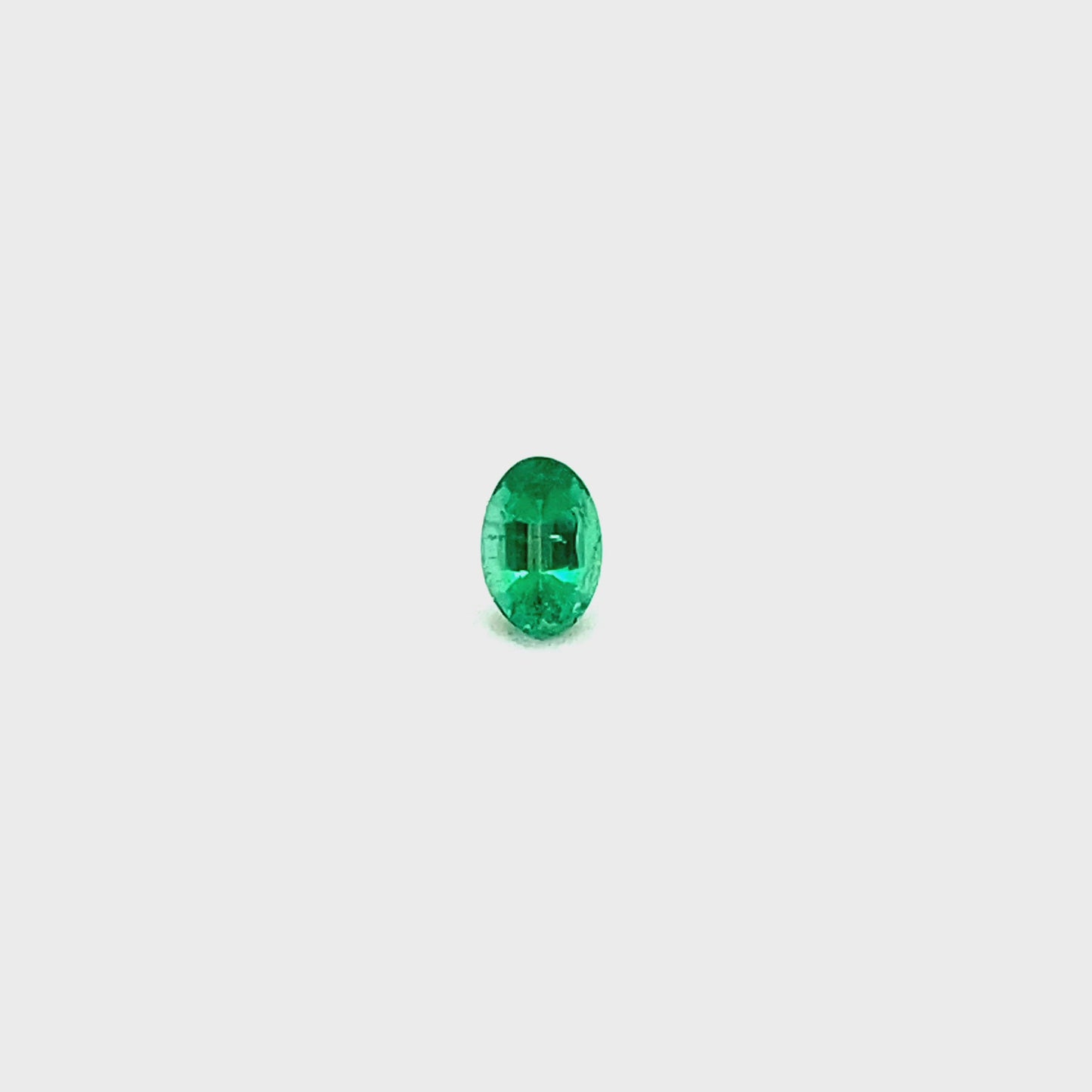 
                  
                    Load and play video in Gallery viewer, 6.04x4.10x3.36mm Oval Emerald (1 pc 0.52 ct)
                  
                