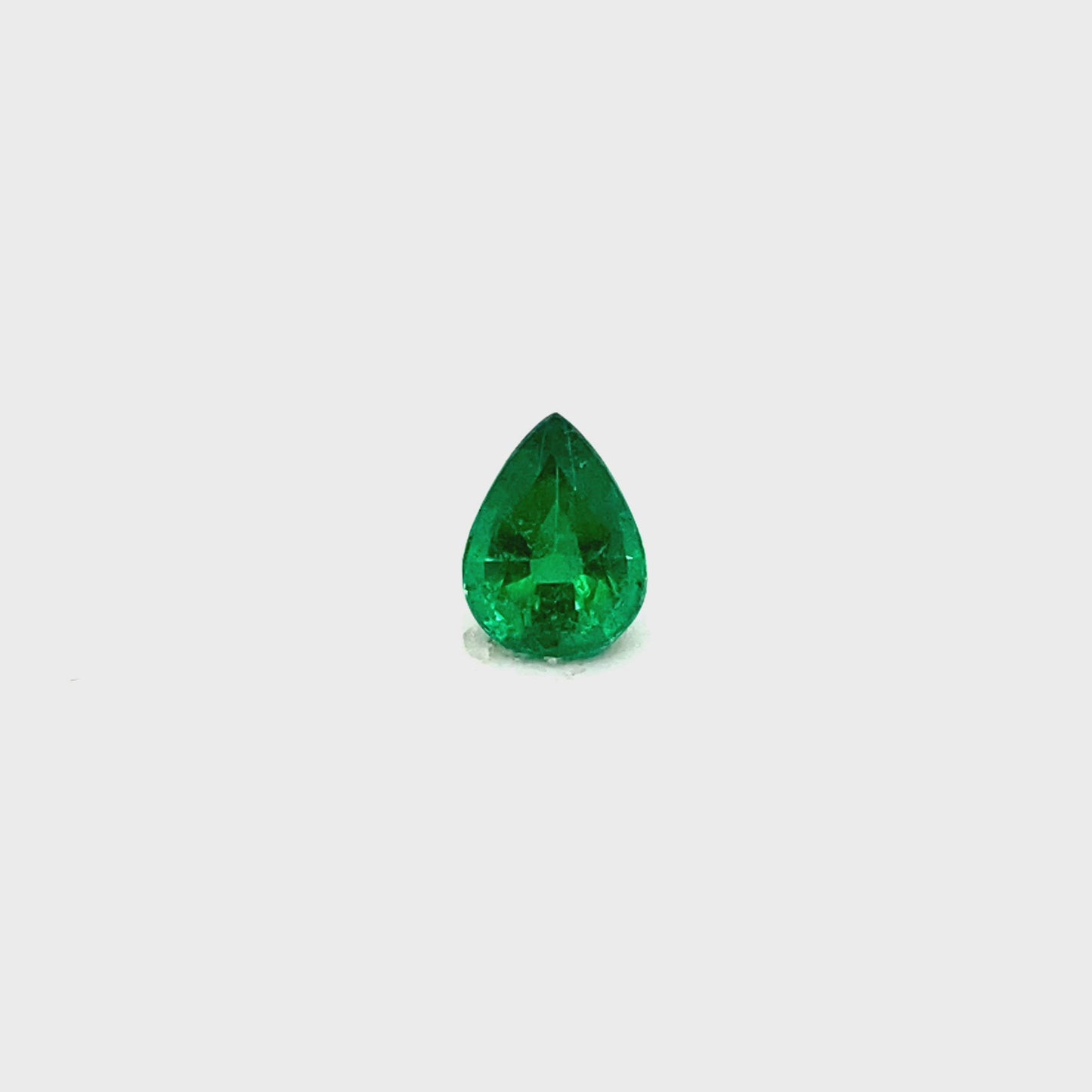 8.18x6.17x4.44mm Pear-shaped Emerald (1 pc 1.19 ct)