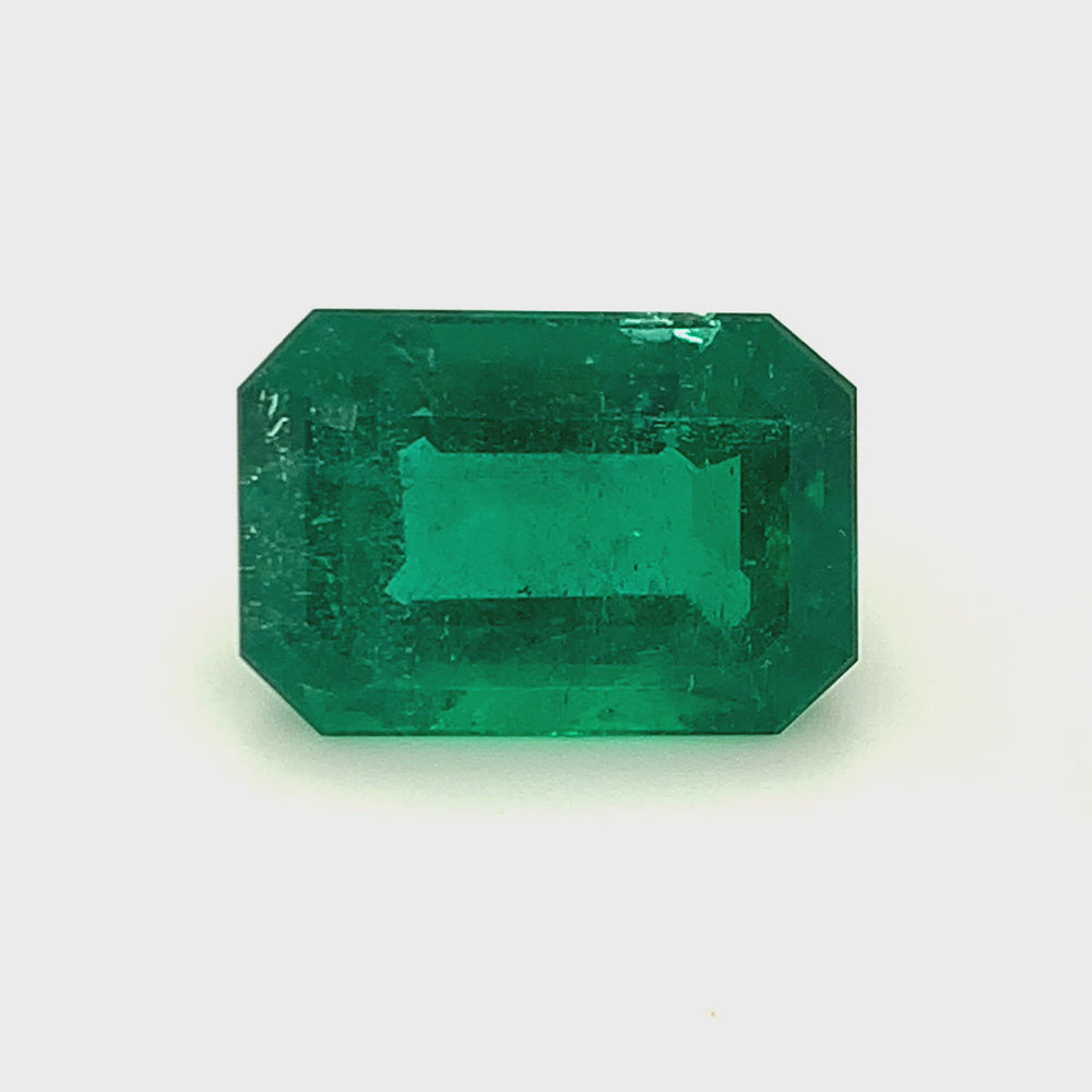 
                  
                    Load and play video in Gallery viewer, 16.05x11.05x7.85mm Octagon Emerald (1 pc 9.99 ct)
                  
                