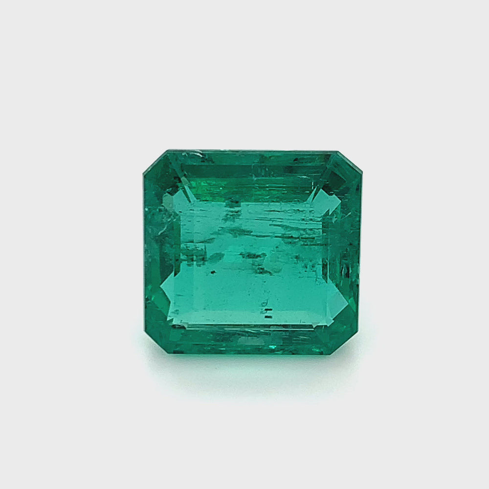 
                  
                    Load and play video in Gallery viewer, 17.82x17.36x9.28mm Octagon Emerald (1 pc 24.50 ct)
                  
                