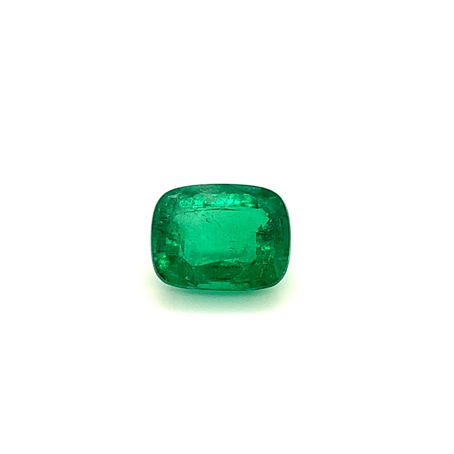 
                  
                    Load and play video in Gallery viewer, 15.44x12.18x7.83mm Cushion Emerald (1 pc 10.70 ct)
                  
                