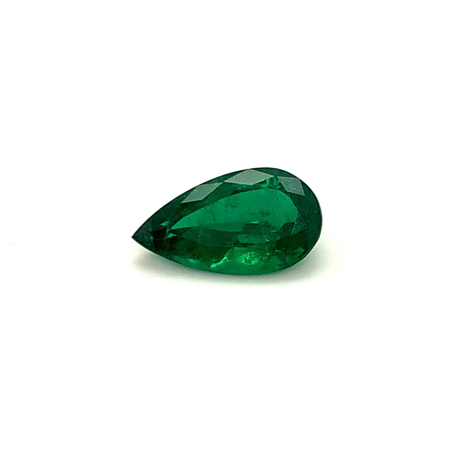 
                  
                    Load and play video in Gallery viewer, 19.60x11.13x6.97mm Pear-shaped Emerald (1 pc 8.11 ct)
                  
                